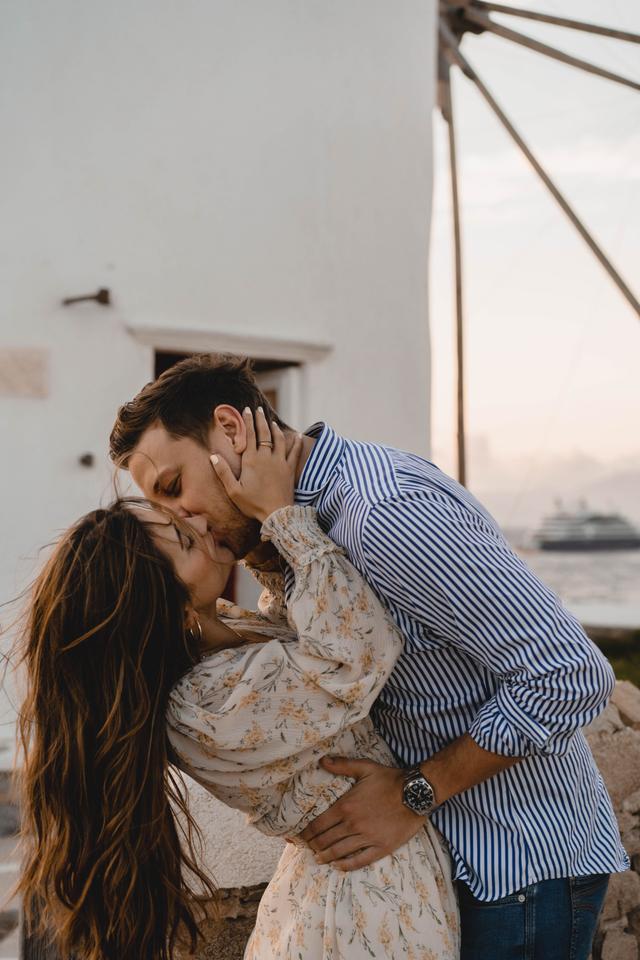 Love by the Windmills of Mykonos